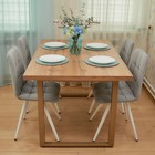 Стул обеденный Polini Home Berlin SM, цвет светло-серый-белый - Фото 10