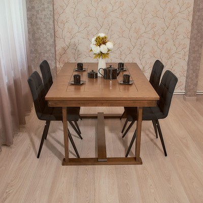 Стул обеденный Polini Home Berlin SM, цвет чёрный-чёрный