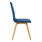 Стул обеденный Polini Home Rio SD, цвет синий-натуральный - Фото 3