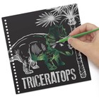 Набор для рисования в технике граттаж DinosArt - Фото 4