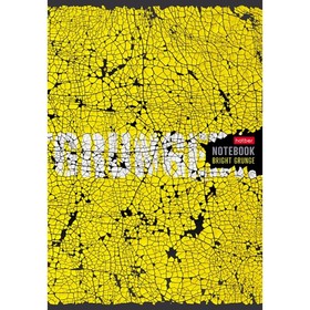 Тетрадь A4, 80 листов в клетку "Яркий гранж", обложка мелованный картон, блок 65 г/м2, 3В МИКС 10108277