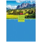 Тетрадь A4, 80 листов в клетку "Живописные пейзажи", обложка мелованный картон, глянцевая ламинация, блок 65 г/м2, 3В МИКС 10108278