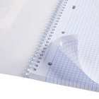 Тетрадь A4, 80 листов в клетку на гребне "Калейдоскоп Моментов", обложка мелованный картон, блок 65 г/м2, 4В МИКС - фото 31579201