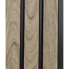 Панели стеновые 3D RAIL, вспененный полистирол, 2700×120×10 мм, цвет дуб антик - Фото 2