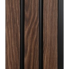 Стеновые панели Grace 3D RAIL, вспененный полистирол, 2700×120×10 мм, цвет махагон - Фото 2