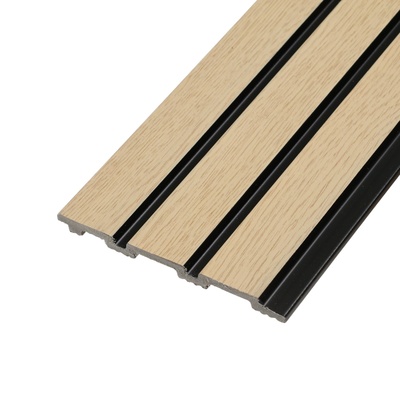 Стеновые панели Grace 3D RAIL, вспененный полистирол, 2700×120×10 мм, цвет клён