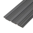 Стеновые панели Grace 3D RAIL, вспененный полистирол, 2700×120×10 мм, цвет венге - Фото 3