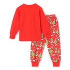 Пижама для мальчика, цвет красный, рост 86 см - Фото 6