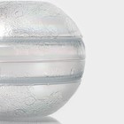 Набор стеклянных тарелок «Космос», 4 предмета: 2 тарелки 18,5×5,5 см, 2 тарелки 19,8×3,5 см, цвет перламутровый - фото 4490383