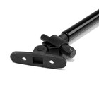 Газовый лифт ТУНДРА GG100BL, 100N, с доводчиком, черный - Фото 8