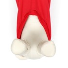 Костюм для животных "Дед Мороз", размер M, красный - фото 7830534