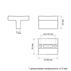 Ручка-кнопка мебельная CAPPIO RT201, сатиновый серый - Фото 7