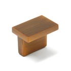 Ручка-кнопка мебельная CAPPIO RT202, кофе - Фото 3