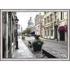 Репродукция картины «Авеню Лурье», 50х70, рама (45-700) - фото 300295256
