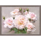 Репродукция картины «Розы флорибунда», 50х70, рама (56-230T) - фото 300295325