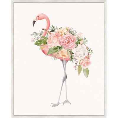 Репродукция картины «Фламинго. №1», 40х50, рама (20-001D)