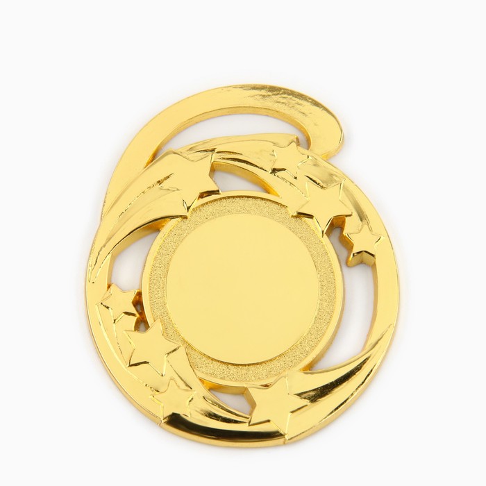 Медаль под нанесение 187, «Звезды», d= 5 см. Цвет золото. Без ленты - Фото 1