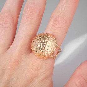 Кольцо «Шар», космик, цвет золото, безразмерное  (артикул 9679540)  большой выбор товаров оптом и в розницу по низким ценам с доставкой