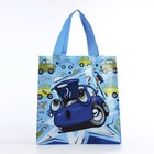 Сумка детская без застёжки, цвет синий - Фото 2