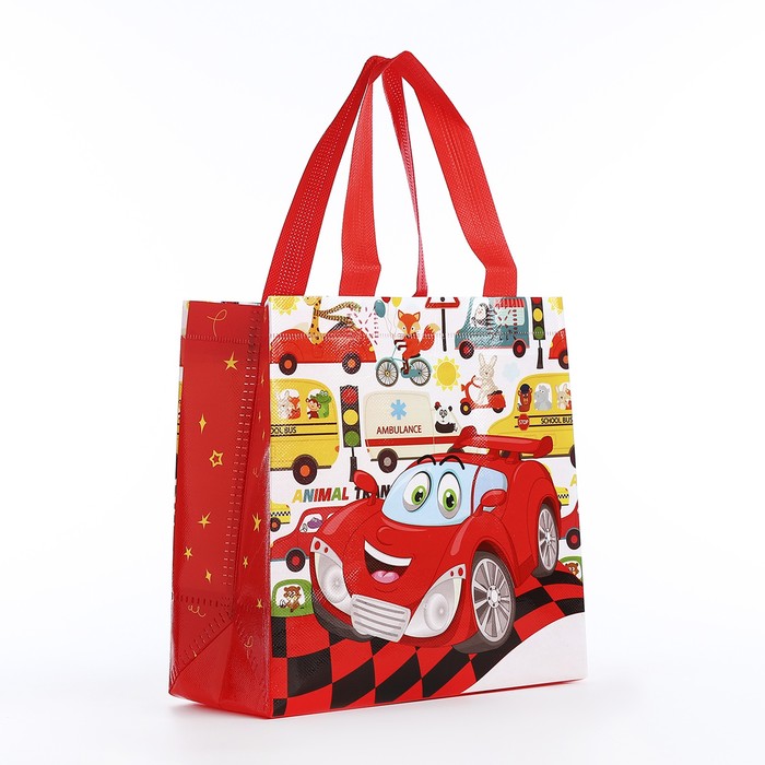 Сумка детская без застёжки, красная - Фото 1