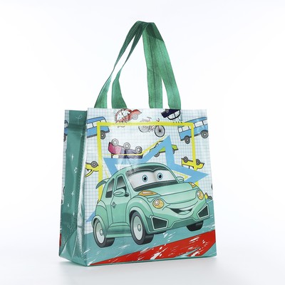 Сумка детская без застёжки, зелёная