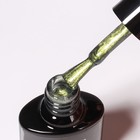 Гель лак для ногтей, «CAT`S EYE», 3-х фазный, 8мл, LED/UV, цвет хамелеон/зеленый (09) - Фото 10