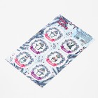 Наклейки новогодние для цветов и подарков «Пингвинчики», 16×9.5 см - Фото 2