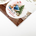 Наклейки новогодние для цветов и подарков «Друзья», 16×9.5 см - Фото 3