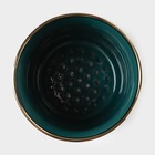 Подставка для столовых приборов Gold, 10.5×10.5×13 см, керамика, зелёная - Фото 3