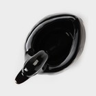 Подставка для столовых приборов «Лебедь», 5 предметов: подставка 9×6.5×16.5 см, 2 ложки, 2 вилки, чёрная - Фото 6