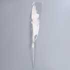 Декор из перьев «Фонтан» на ножке, высота — 58 см - фото 7831328