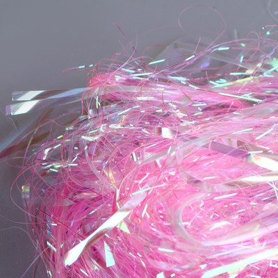 Набор для творчества и декора «Перья белые + наполнитель», розовый