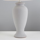 Настольная лампа "Эльга" Е27 40Вт графитовый  28х28х44см RISALUX - фото 23106680