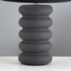 Настольная лампа "Беатриса" Е27 40Вт графитовыйй 30х30х41,5см RISALUX - фото 23119958