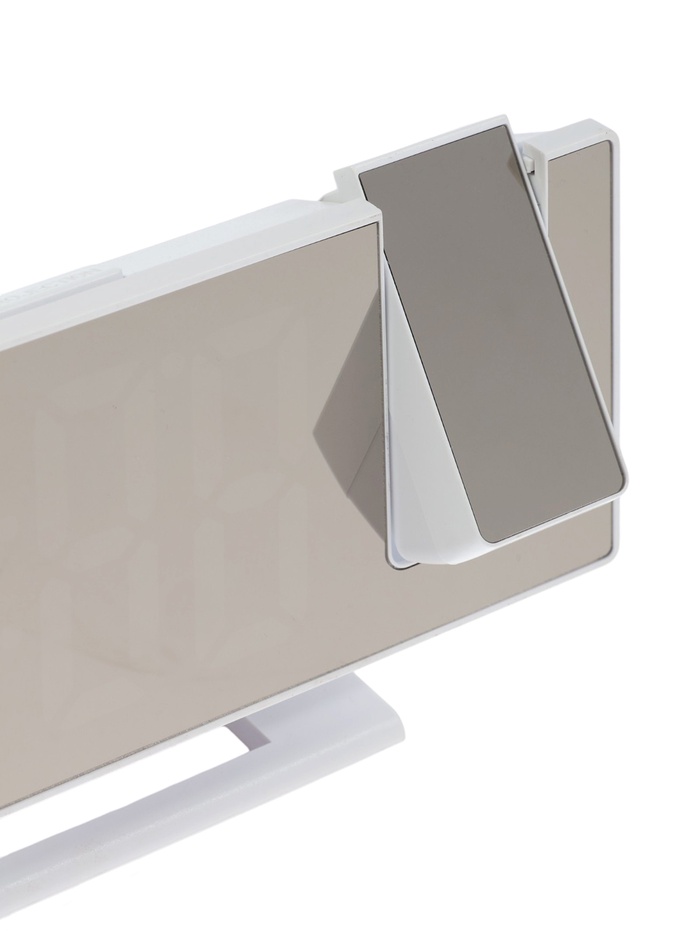 Часы-будильник электронные настольные с проекцией на потолок, 18.4×7.5 см, зеленая индикация - фото 51924676