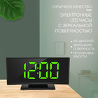 Часы-будильник электронные настольные, термометр, календарь, USB, 17×9.5 см, 3хААА - Фото 7