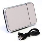 Часы электронные настольные, USB, календарь, будильник, с проекцией, зелёная индикация - Фото 9