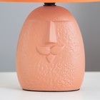 Настольная лампа «Фейс усы» Е14 40 Вт 18×18×27 см RISALUX - Фото 4