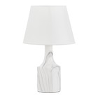 Настольная лампа "Изель" E14 40Вт бело-серый 22,5х22,5х37 см RISALUX - Фото 6