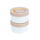 Термос для еды, 1.5 л, сохраняет тепло до 12 ч, нержавеющая сталь, пластик, оранжевый - Фото 3