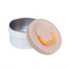 Термос для еды, 1.5 л, сохраняет тепло до 12 ч, нержавеющая сталь, пластик, оранжевый - Фото 4