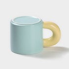 Кружка «Воздух», 300 мл, керамика, голубая - Фото 3