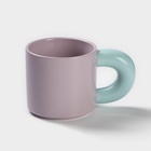 Кружка «Воздух», 300 мл, керамика, фиолетовая - Фото 3