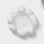 Чайная пара «Ромашка», 2 предмета: кружка 260 мл, блюдце d=17 см, керамика, белая - Фото 3