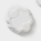 Чайная пара «Ромашка», 2 предмета: кружка 260 мл, блюдце d=17 см, керамика, белая - Фото 5