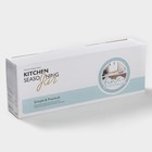 Набор соусников на деревянной подставке «Стильный Мишка», 4 предмета: 3 соусника 120 мл, подставка, керамика - Фото 7