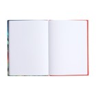 Скетчбук А5, 100 листов "Мой мир", твёрдая обложка, глянцевая ламинация, блок офсет 100 г/м2 - Фото 4
