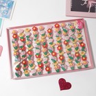 Кольцо детское «Выбражулька» цветочная клумба, форма МИКС, цветное, безразмерное (комплект 100 шт) - фото 23098404