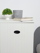 Ручка-кнопка CAPPIO RK130, мебельная, цвет черный - фото 65402564