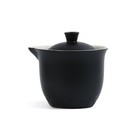 Набор для чайной церемонии ДЖЕКИЧАЙ, 5 предметов на 3 персоны: чашка 60 мл, чайник 210 мл, керамика, чёрный - Фото 5